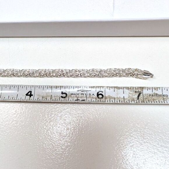 Miabella Italy Sterling Silver Bracelet - Picture 4 of 4